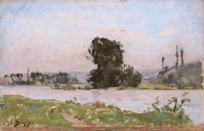 Hippolyte Camille DELPY (1842-1910)
River...