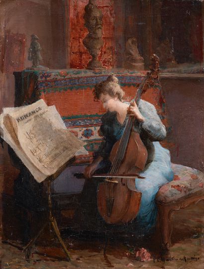 Paul Louis MARTIN DES AMOIGNES (1850-1925)
The...