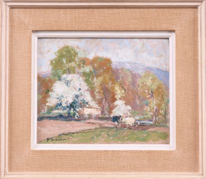 Fernand MAILLAUD (1862-1948)
Cows in the...