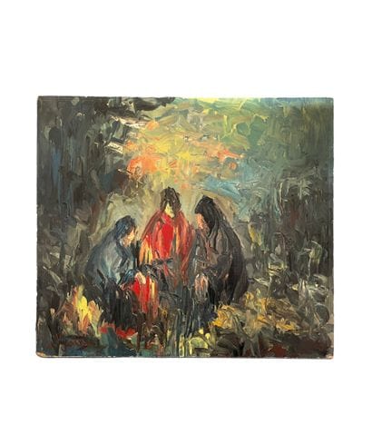 AMPELIO LORENZO GARINI (1916-1998)
Gitanes
Huile...