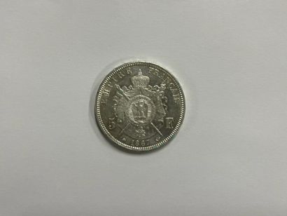 NAPOLEON III (1852-1870)
Silver coin 5 francs...