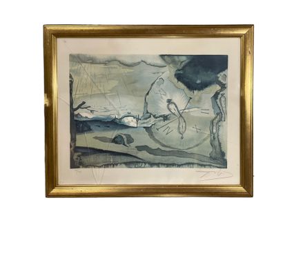 D'après SALVADOR DALI (1904-1989) 
Impression...