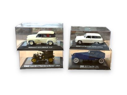 Lot de 7 voitures divers à l'échelle 1/43ème...
