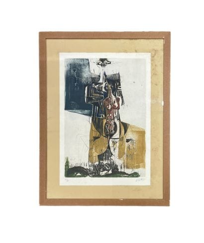 KARL BRANDSTÄTTER (né en 1946) 
Personnages
Lithographie...