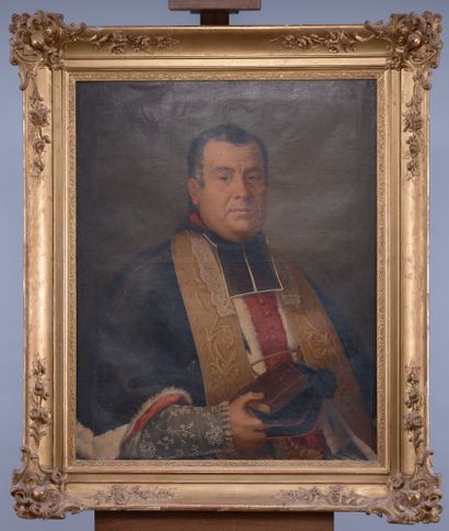 Ecole du XIXe siècle
Portrait d'homme de...