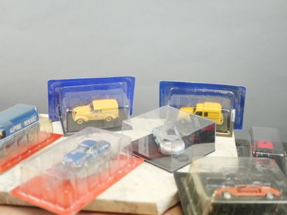 Lot de 7 voitures françaises comprenant:...