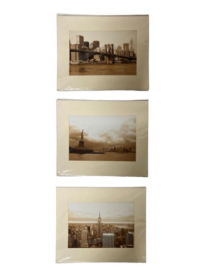 [PHOTOGRAPHIES]
Lot de trois photographies...