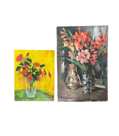 GERMAINE LEGELLEUX (1910-2000)
Bouquet de...