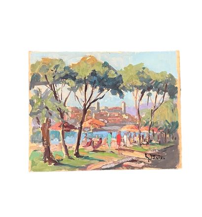 Maurice PARIS (1903-1969)
Ville du sud en...