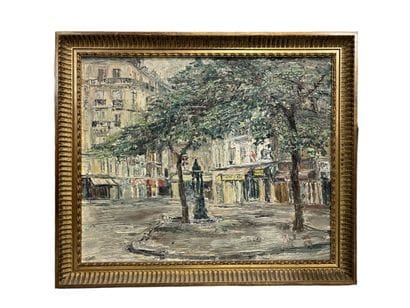 DALIAN (XXe) 
Place de Montmartre
Huile sur...