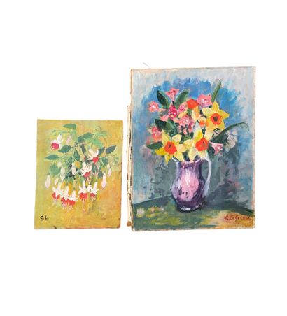 GERMAINE LEGELLEUX (1910-2000)
Bouquet de...