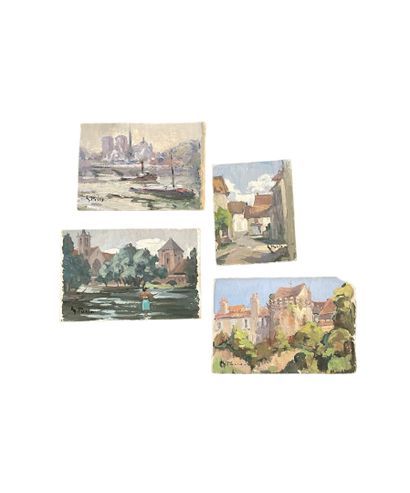 Maurice PARIS (1903-1969)
- La Seine, Notre...
