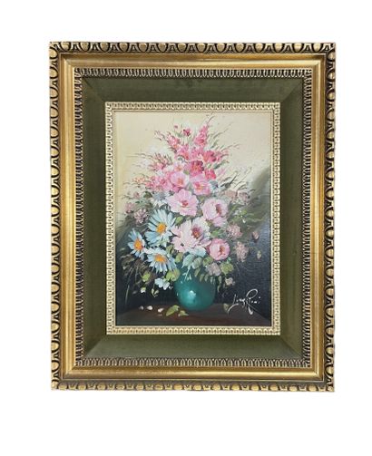 L. ROSSI (XXe)
Bouquet de fleur 
Huile sur...