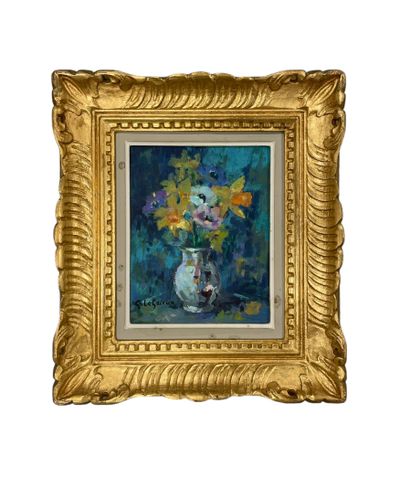 GERMAINE LEGELEUX (1910-2000)
Bouquet de...
