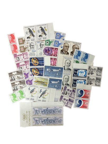 FRANCE : ensemble de timbres neufs entre...
