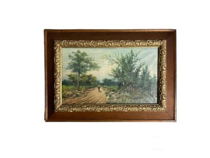 A. PUIN (XXe siècle)
Paysanne rentrant de...