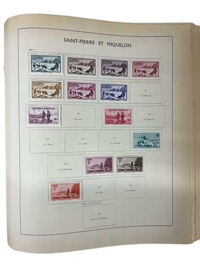 FRANCE + COLONIES : collection en 2 albums...