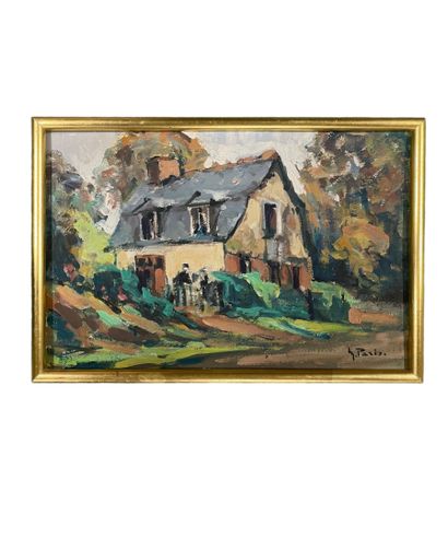 Maurice PARIS (1903-1969)
Maison
Huile sur...