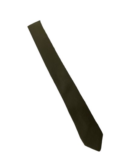 CELINE
Khaki silk tie