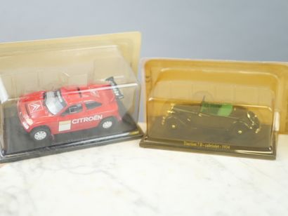 Lot de 7 voitures de la marque Citroën comprenant:
-...