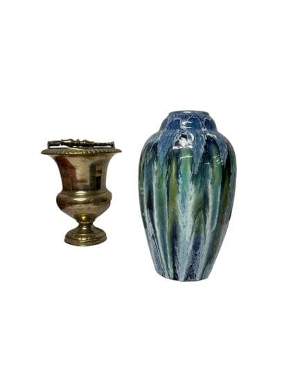 BONNEFOY
Vase de forme ovoide en céramique...