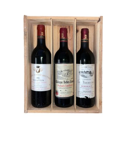 ensemble de 3 bouteilles comprenant :
- CHT...