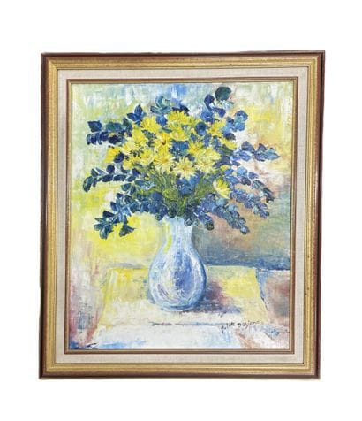 J. DAZIANO (XXe)
Bouquet champêtre
Huile...