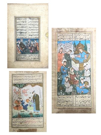 IRAN XXe siècle 
Ensemble comprenant sept...
