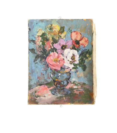GERMAINE LEGELEUX (1910-2000)
Bouquet de...