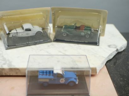 Lot de 7 voitures de la marque Citroën comprenant:
-...