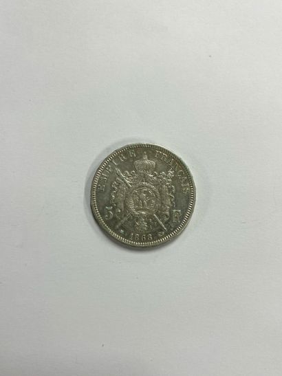 NAPOLEON III (1852-1870)
Silver coin 5 francs...