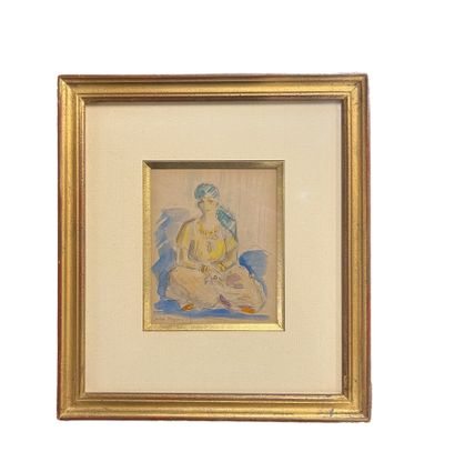 Carlos RAYMOND (1884-1970)
Portrait de femme...
