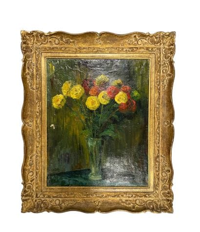 Ecole Française du XXe siècle
Vase fleuri...