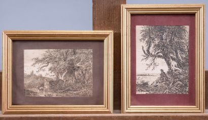 Jules DEFER (1803-1902), attribué à
Deux...