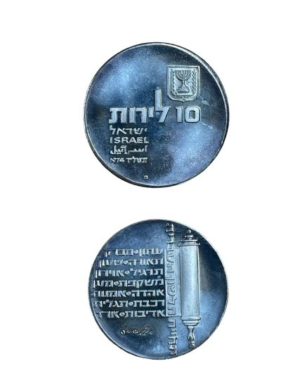 [NUMISMATIE]
Commemorative coin 
Israel,...