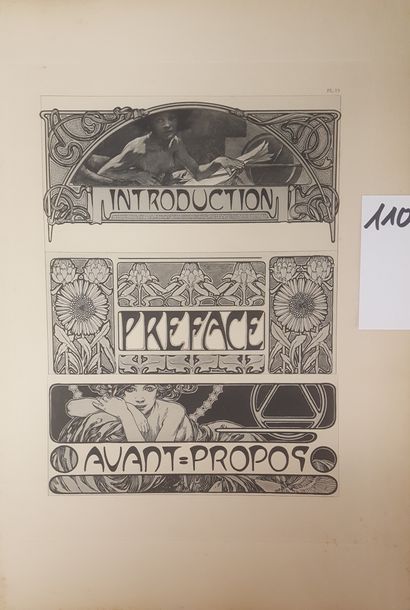 MUCHA, Alfons Documents Décoratifs par A.M....