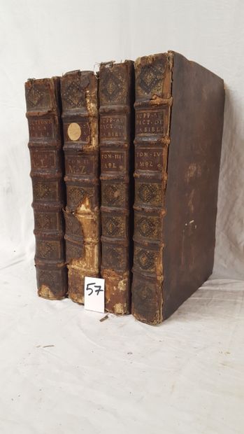 CALMET, Augustin
dictionnaire historique,...