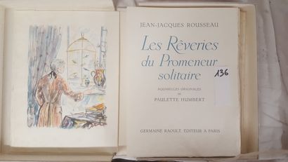 ROUSSEAU, Jean-Jacques
Les Rêveries du promeneur...