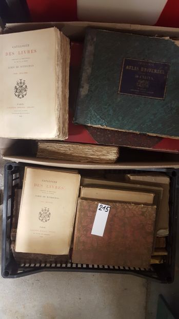 Double set of books containing : 
Antique...