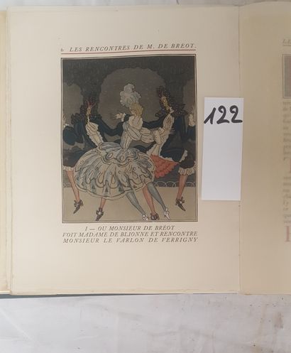 REGNIER, Henri de 
Les rencontres de Monsieur...