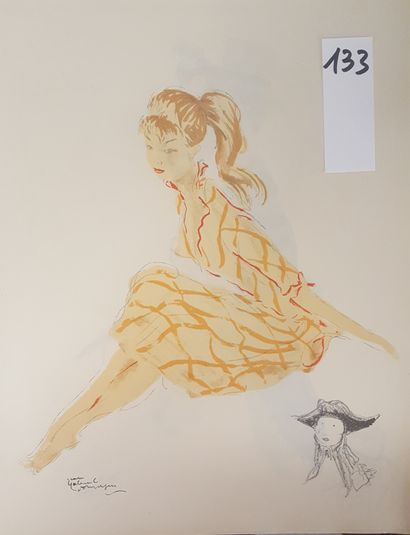 [DOMERGUE, Jean-Gabriel] SAINT LAURENT, Cecil
La...