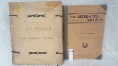 LEHNER, Jos. MADER, Ed.
Neue Dekorations-Malereien...