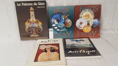 Lot of 5 monographs including: 
DREYFUS,...
