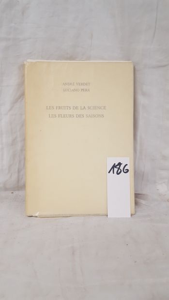 [PERA, Luciano] - VERDET, André 
Les Fruits...