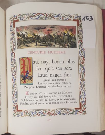 NOSTRADAMUS.
Les Merveilleuses Centuries...