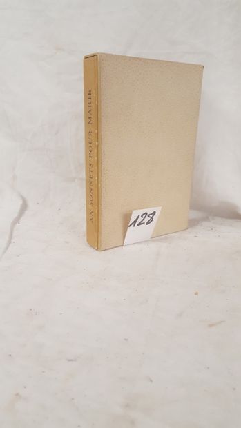 RONSARD, Pierre de
Vingt sonnets pour Marie,...