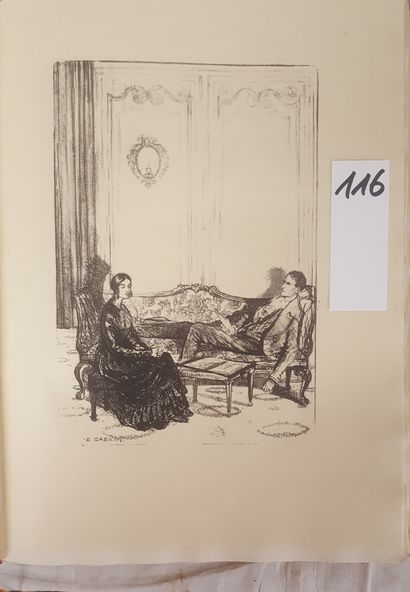 BRONTË, Charlotte 
Jane Eyre. With lithographs...