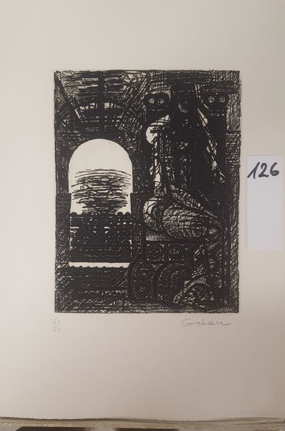 [GROMAIRE] - SHAKESPEARE
Macbeth. 20 etchings...