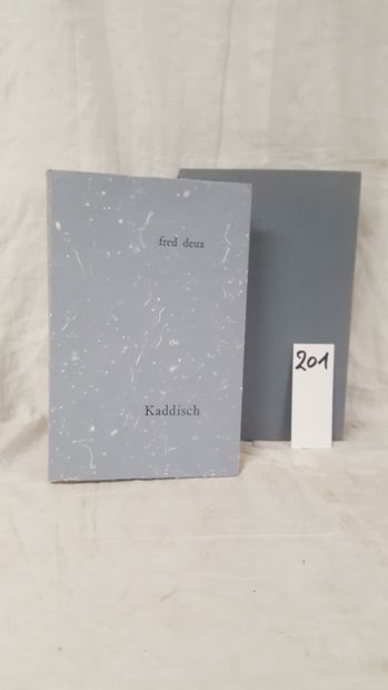 DEUX, Fred - [REIMS, Cécile]
Kaddisch.
Le...
