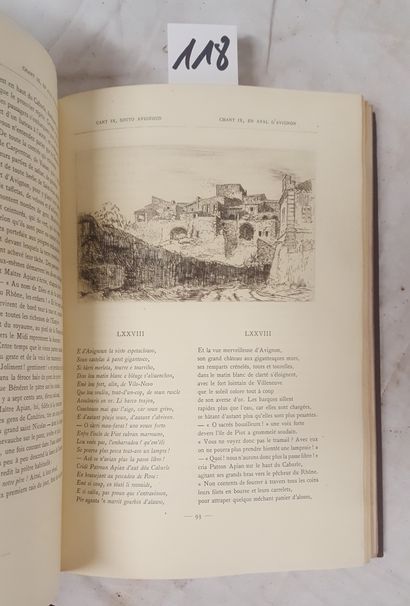 MISTRAL, Frédéric 
Le Poème du Rhône in twelve...